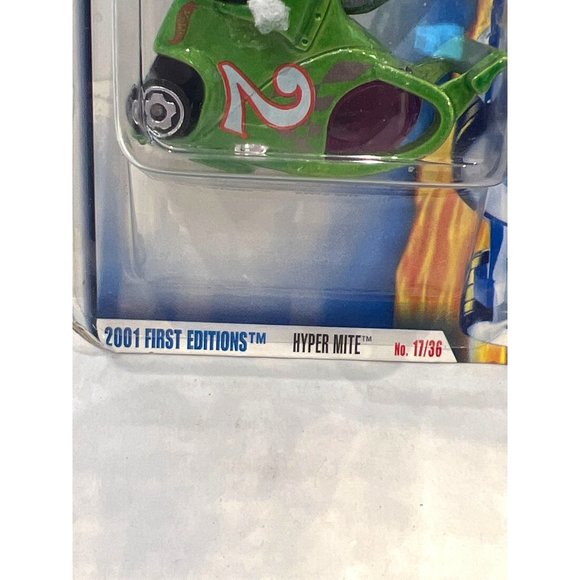 Hot Wheels 2001 First Editions 17 of 36 Collectable Car Hyper Mite Toy - Picture 3 of 9